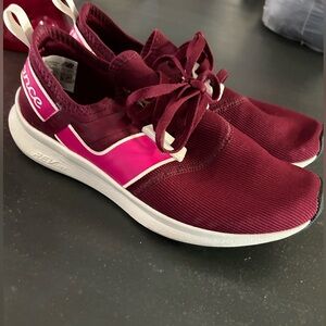 New Balance Burgundy and Pink Sneakers